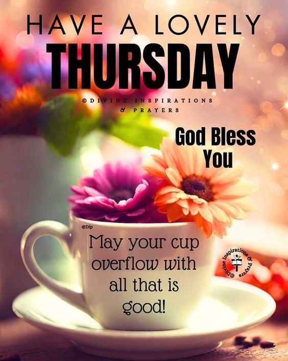 Good Morning Thursday God Bless You