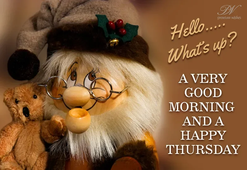 Very Good Morning Happy Thursday Santa