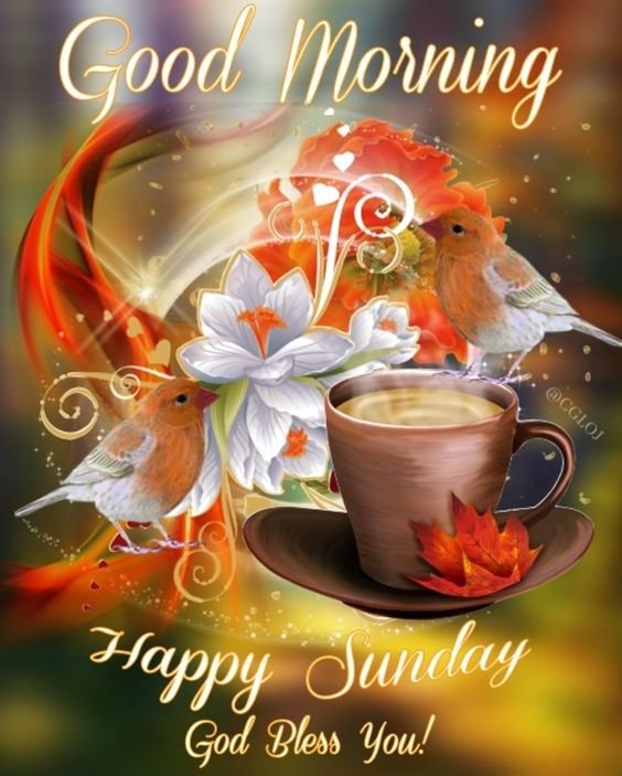 Good Morning Happy Sunday God Bless You - Good Morning Blessings